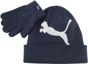 img 3 attached to PUMA Little Evercat Beanie Bright Boys' Accessories and Cold Weather