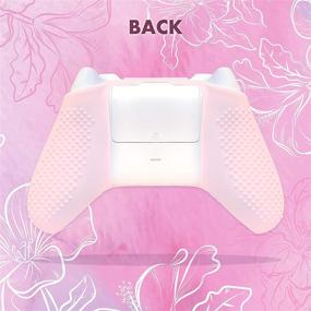 img 2 attached to 🎮 Enhance Gaming Experience - BelugaDesign Pastel Skin Cover: Soft Shell Case with Textured Grip for Xbox Series X/S and Xbox One (Light Pink)