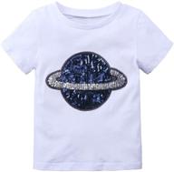 👕 mary cotton t shirt with dazzling sequin dinosaur design in boys' tops, tees & shirts collection logo