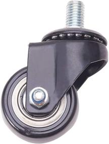 img 2 attached to MroMax Threaded Stem1 5 Swivel Caster
