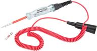 oem tools 25886 circuit tester: fuse & circuit short checker with glowing light, simple design, testing probe & heavy duty ground clamp логотип