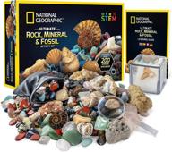 exploring jurassic treasures: national geographic rocks fossils kit logo