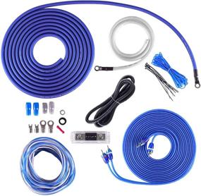 img 4 attached to Maximize Your Car Audio with Skar Audio 🔊 4 Gauge OFC Complete Amp Wiring Kit - SKAR4ANL-OFC