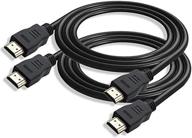 🔌 top-quality orei 6-feet hdmi cable 4k with ethernet category 2 certified - 2 pack logo