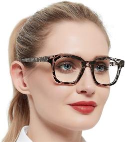 img 4 attached to 👓 AEZUNI Women's Large Reader Reading Glasses 1.0 1.25 1.5 2.0 2.5 3.0 3.5 4.0 5.0 6.0