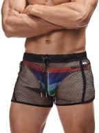 aimpact shorts lounge underwear blackm men's clothing logo