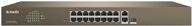 💡 tenda tef1218p 16-port fast ethernet poe web smart switch - powerful 230w, 2 gbe & 1 combo sfp ports logo