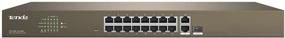 img 4 attached to 💡 Tenda TEF1218P 16-Port Fast Ethernet PoE Web Smart Switch - Powerful 230W, 2 GbE & 1 Combo SFP Ports