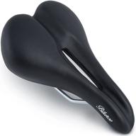 🚴 top-rated bikeroo men's bike seat - extra padded bicycle saddle for ultimate comfort - enhances riding experience for mtb, hybrid, and exercise bikes logo