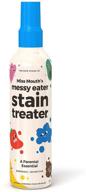 🧼 miss mouth's messy eater non-toxic stain remover for kids and babies - ideal for clothing, carpet, fabric, and upholstery. mom-approved and kid-tested (120ml, 4 oz spray bottle) logo