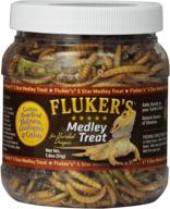 flukers medley treat bearded dragons logo