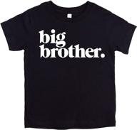 promotion to big brother sibling reveal shirt for boys - bold sibling outfit logo