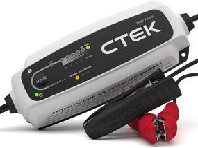 img 4 attached to 🔋 CTEK (40-255) CT5 Time To Go 12V Battery Charger & Maintainer with Accessories