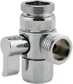 img 4 attached to 🚰 MissMin Sink Faucet Diverter Valve/Adapter with Aerator for Bathroom/Kitchen: Bidet Shower Hose Attachment