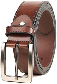 img 4 attached to 👔 Mens Tall Belts for Waist Size - Essential Men's Accessories