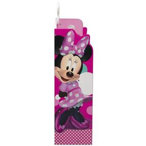 img 1 attached to 🏠 Delta Children Wooden Playhouse Minnie Mouse 4-Shelf Bookcase for Kids