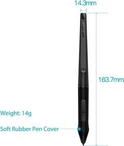 img 1 attached to HUION PW500 Battery-Free Stylus for Huion GT-191V2 / Kamvas Pro 20 / Kamvas Pro 22 and Inspiroy Q11KV2 / WH1409V2 Graphics Tablet with Enhanced SEO