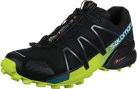 🏃 salomon men's speedcross 4 trail running shoes: unleash your speed and agility logo