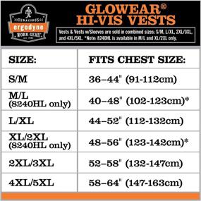 img 1 attached to 👀 Ergodyne GloWear 8310HL High Visibility Reflective