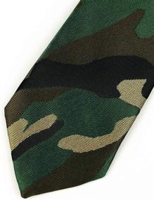 img 1 attached to Casual Wholesale Camouflage Designer Neckties Men's Accessories