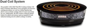 img 2 attached to Unleash Your Culinary Power with NuWave PIC Pro: The Ultimate 1800W Induction Cooktop