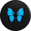 pike outdoors tire cover butterfly logo