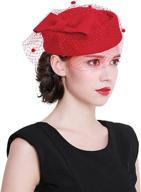 👒 oridoor pillbox british wedding fascinator - enhancing women's accessories for seo logo