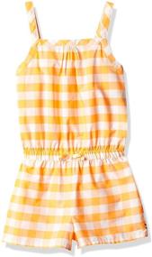 img 3 attached to Nautica Girls' Atoll Large Romper - Trendy Clothing for Girls