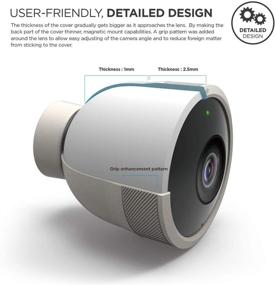 img 2 attached to Elago Google Nest Cam Outdoor Cover (Классический Белый)