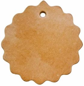 img 1 attached to 🔔 25 пакет из 2" декоративных звонковых кончо с отверстием от компании Springfield Leather