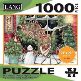 img 4 attached to 🎅 Santas Sleigh LANG Jigsaw Puzzle