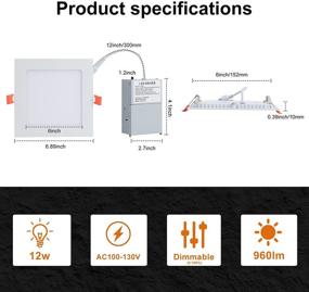 img 3 attached to 🔆 Настраиваемый регулируемый светильник Leelike Dimmable 2700K 5500K: освещайте свое пространство с настраиваемым освещением