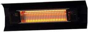 img 3 attached to 🔥 Fire Sense Black Steel Infrared Patio Heater - 1500 Watts, Weatherproof, Lightweight - Indoor/Outdoor Use, 6ft Cord, Mounting Bracket