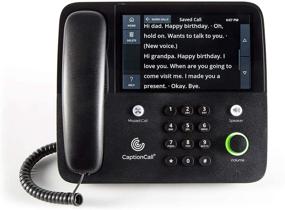 img 4 attached to 📞 CaptionCall 67Tb: Amplified Corded Home Telephone for Hearing Impaired - Touch Screen, 58dB Amplification, Caller ID, Answering Machine, Bluetooth, Loud Ringer