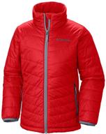 🧥 куртка columbia sportswear mighty для мальчиков x-small: одежда, куртки и пальто. логотип