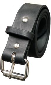 img 2 attached to Premium Men's Accessories: Belt English Bridle Leather Ounce Belts and More