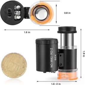 img 3 attached to 🔬 Portable Microscope for Jewelry Making and Handcrafts: Enhanced Magnification for Jewelers, Beaders, and Artisans