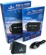 🎮 kaico edition - playstation 2 hdmi конвертер - улучшенный ps2 к hdmi - компонент к hdmi конвертер адаптер - наслаждайтесь играми playstation 2 на вашем hdmi телевизоре - ретро гейминг ps2 hdmi конвертер адаптер... логотип