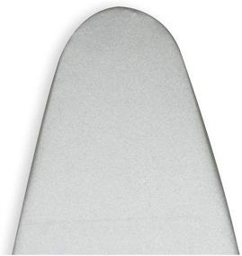 img 4 attached to 🔥 Upgrade Your Ironing Experience with Encasa Homes Metallised Ironing Board Cover 'Silver Super Luxury' - Fits Medium Boards 14 x 42 inch, Heat Reflective, Scorch Resistant, Bungee Elasticated, 3 Fasteners