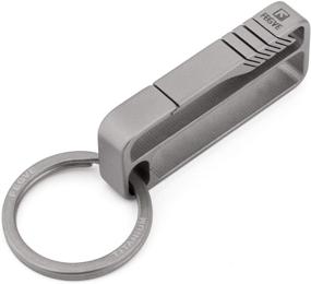 img 4 attached to Premium Quality TISUR Titanium Detachable Keyring: A Must-Have Accessory!