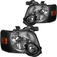 🚗 07-10 ford explorer/06-10 ford explorer sport trac headlight assembly - driver and passenger side by sockir logo