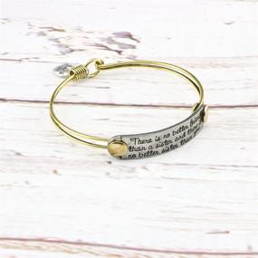 img 3 attached to UNQJRY Friendship Handstamped Personalized Jewellery