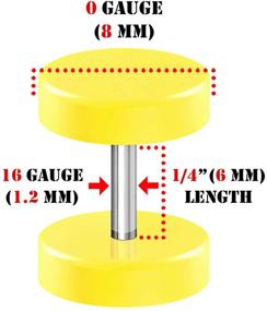 img 2 attached to BIG GAUGES Surgical Illusion Piercing