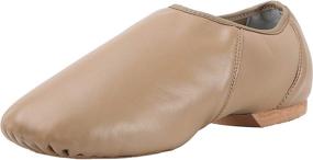 img 4 attached to 👞 ARCLIBER Leather Slip-On Jazz Shoes for Girls and Boys (Big Child, Little Child, and Toddler)