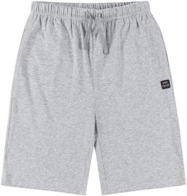img 1 attached to 🚀 Exploring New Horizons: SPACE VENTURE Pockets Athletic Navy Olive Boys' Shorts - A Fashionable Adventure!