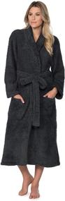 img 4 attached to Barefoot Dreams CozyChic Adult Unisex Robe