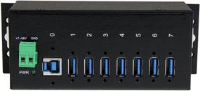 img 2 attached to 💼 Reliable Industrial USB 3.0 Hub with ESD Protection - StarTech.com ST7300USBME (Black)