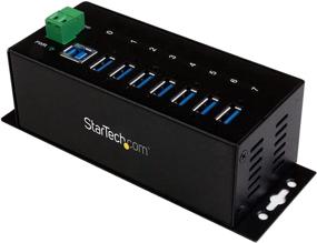 img 4 attached to 💼 Reliable Industrial USB 3.0 Hub with ESD Protection - StarTech.com ST7300USBME (Black)