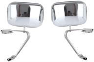 🔍 ctcauto right and left side view mirrors: manual folding for ford bronco, f150 truck, bronco ii, and f100 truck (1980-1996, 1984-1990, 1980-1984) logo