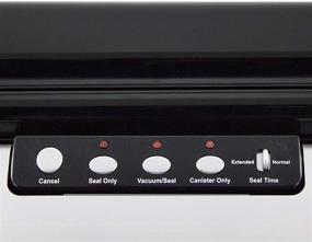 img 2 attached to 🥫 NESCO VS-02 Food Vacuum Sealer Starter Kit: Preserve Freshness with Black Vacuum Sealer Bags